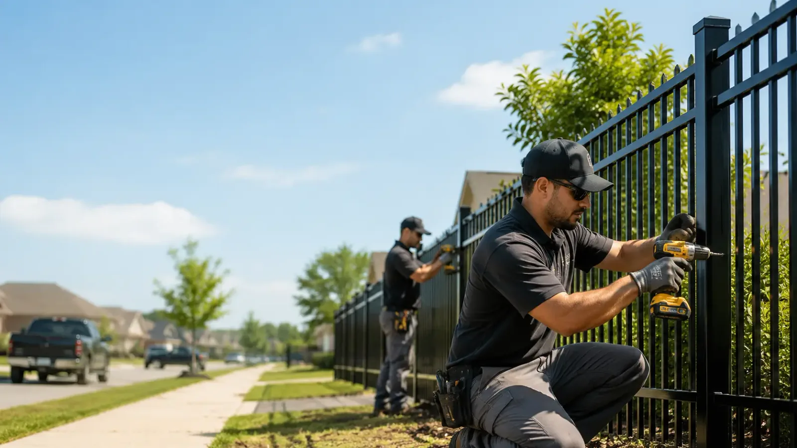 Metal Fence Installation in Westport, KY